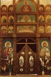 Der Altar der orthodoxen Kirche