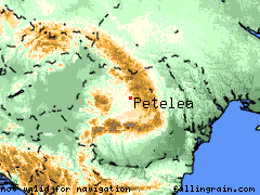 Petelea - hartă medie